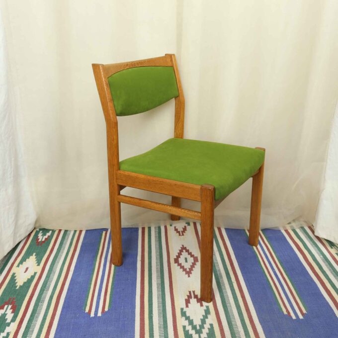 nagumuiste retro vintage mööbel taaskasutus tamm puidust toolid tool