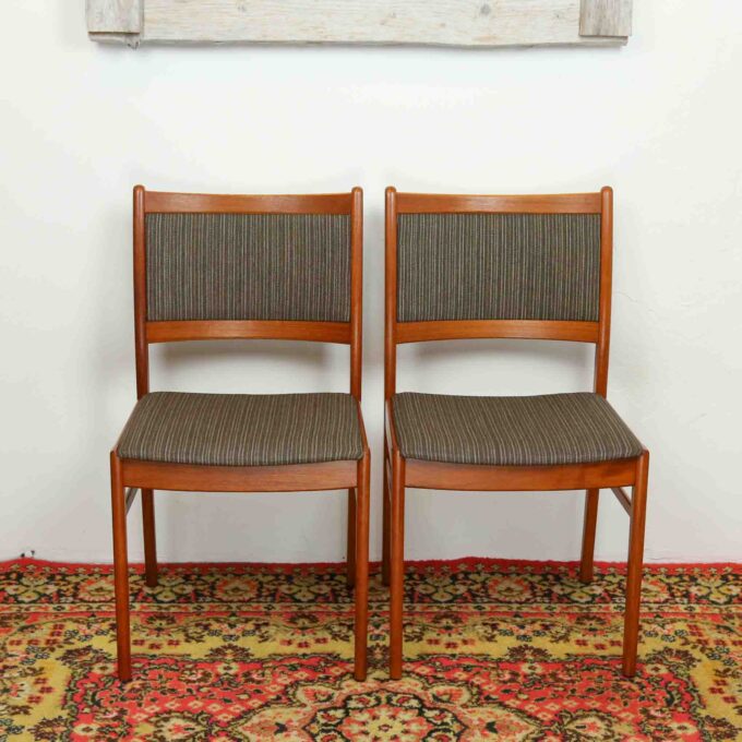 nagumuiste retro vintage mööbel taaskasutus tiigipuust skandinaavia toolid NC Industrier Valdemarsvik