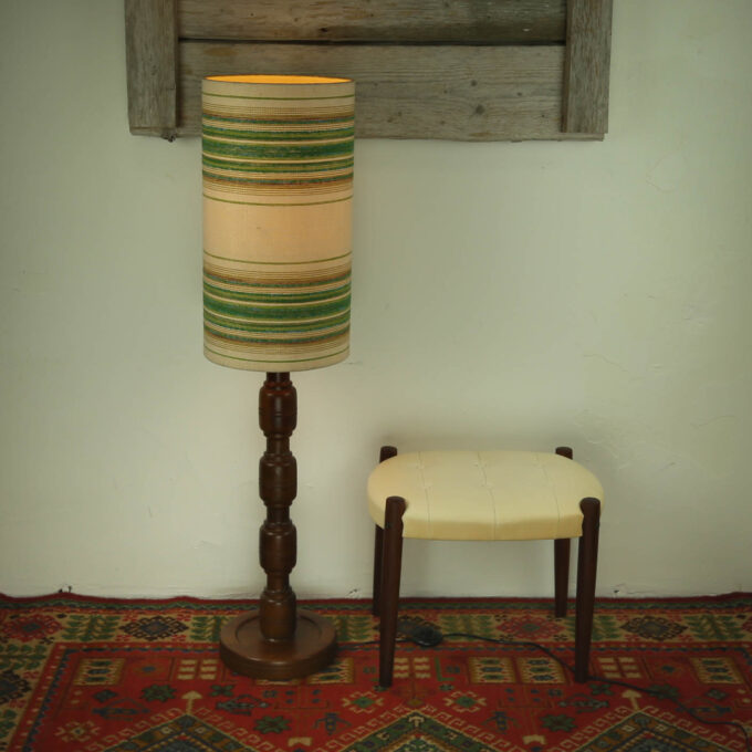 nagumuiste retro vintage renoveeritud mööbel taaskasutus põrandalamp valgusti