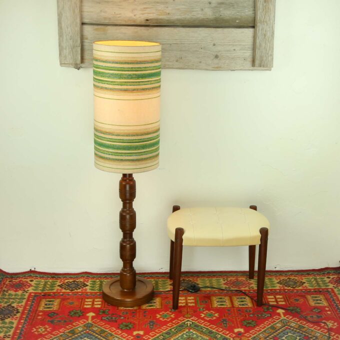 nagumuiste retro vintage renoveeritud mööbel taaskasutus põrandalamp valgusti